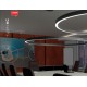 Pendul LED rotund 38W XAMBIT auriu 600mm