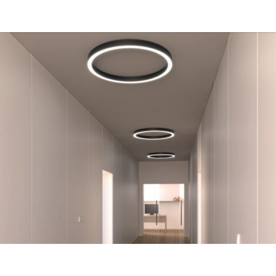 Pendul LED rotund 38W XAMBIT auriu 600mm