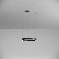 Pendul LED rotund 38W XAMBIT negru 600mm