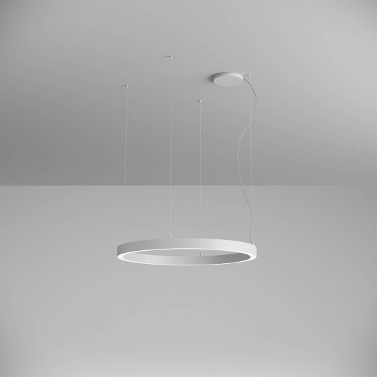 Pendul LED rotund 57W XAMBIT alb 900mm
