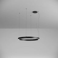 Pendul LED rotund 57W XAMBIT negru 900mm