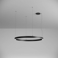 Pendul LED rotund 75W XAMBIT negru 1200mm