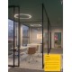 Pendul LED rotund 38W XAMBIT auriu 600mm