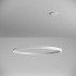 Pendul LED rotund 97W XAMBIT alb 1540mm