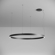Pendul LED rotund 97W XAMBIT negru 1540mm