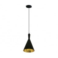 Pendul Iga SCHRACK soclu E27 IP20 negru