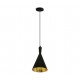 Pendul Iga SCHRACK soclu E27 IP20 negru