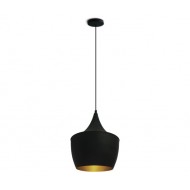 Pendul Cony SCHRACK soclu E27 IP20 negru