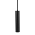 Pendul aluminiu negru D:60x300mm soclu GU10 IP20