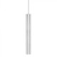 Pendul aluminiu alb D:60x500mm soclu GU10 IP20