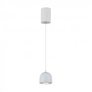 Pendul LED 8.5W 100mm corp alb lumina calda IP20