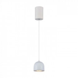 Pendul LED 8.5W 100mm corp alb lumina calda IP20