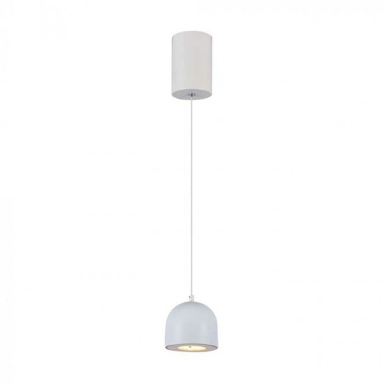 Pendul LED 8.5W 100mm corp alb lumina calda IP20