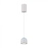 Pendul LED 8.5W 100mm corp alb lumina calda IP20