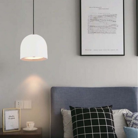 Pendul LED 8.5W 100mm corp alb lumina calda IP20