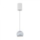 Pendul LED 8.5W 120mm corp alb lumina calda IP20