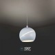 Pendul LED 8.5W 120mm corp alb lumina calda IP20