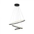 Suspensie led de interior 32W designer 600mm lumina calda si finisaj negru IP20
