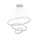 Suspensie led de interior 32W designer 600mm lumina calda si finisaj alb IP20