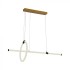 Suspensie led de interior 16W designer 860mm lumina calda si finisaj negru IP20