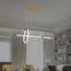 Suspensie led de interior 16W designer 860mm lumina calda si finisaj negru IP20