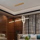 Suspensie led de interior 16W designer 860mm lumina calda si finisaj negru IP20