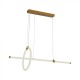 Suspensie led de interior 16W designer 860mm lumina calda si finisaj auriu IP20