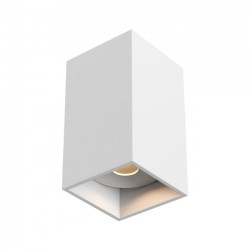 Plafoniera LED 5W patrata XPONY corp alb UGR<16 CRI92 lumina calda IP40