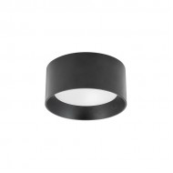 Plafoniera LED 18W rotunda XBOARD corp negru alb CRI90 IP20