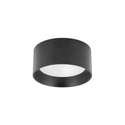 Plafoniera LED 18W rotunda XBOARD corp negru alb CRI90 IP20