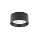 Plafoniera LED 18W rotunda XBOARD corp negru alb CRI90 IP20