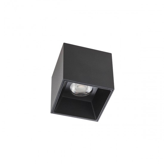 Plafoniera LED patrata 6W XCORE Corp Negru Alb Neutru UGR<10