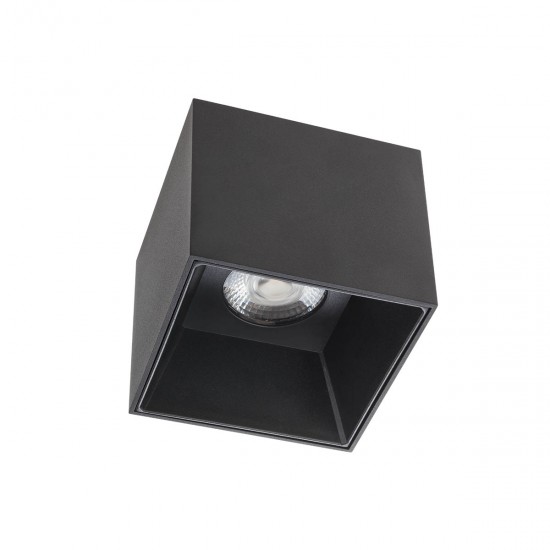 Plafoniera LED patrata 18W XCORE Corp Negru Alb Neutru UGR<10