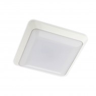 Plafoniera LED etansa cu senzor 20W patrata 300mm XEDGE Alb Neutru