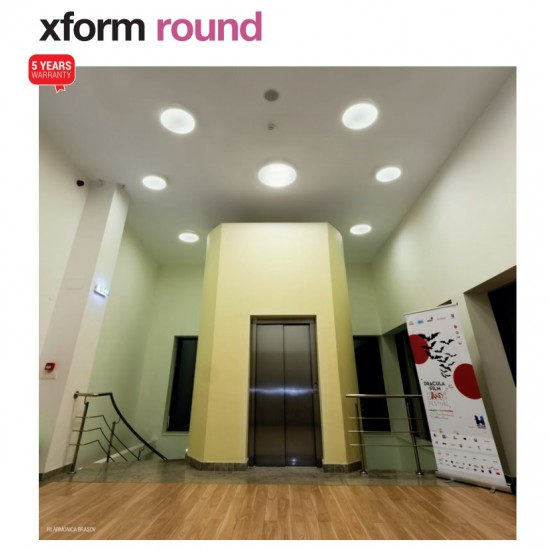 Plafoniera LED 11W XFORM rotunda 180mm IP40