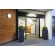 Plafoniera LED etansa 18W GEWISS Elia EL Bulkhead IK08 250mm corp alb IP65
