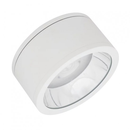 Plafoniera LED etansa 45W LEDVANCE Downlight Surface 250mm 36 grade corp alb negru UGR<19 IP65