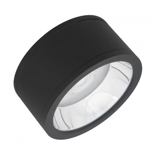 Plafoniera LED etansa 45W LEDVANCE Downlight Surface 250mm 36 grade corp alb negru UGR<19 IP65