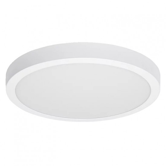 Plafoniera LED inteligenta 22W Ledvance Smart+ WiFi Orbis Downlight Surface 400mm alba dimabila TW compatibil Amazon Alexa si Google Assistant IP20