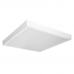 Plafoniera LED inteligenta 22W Ledvance Smart+ WiFi Orbis Downlight Surface 400mm patrata alba dimabila TW compatibil Amazon Alexa si Google Assistant IP20