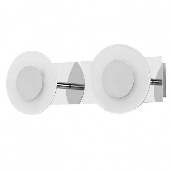 Aplica LED de baie inteligenta 15W Ledvance Smart+ ORBIS Wall Wave IP44 320mm dimabila TW compatibil Amazon Alexa si Google Assistant