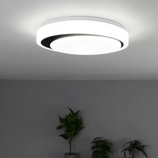 Plafoniera LED inteligenta 26W Ledvance Smart+ WiFi ORBIS MOON 380mm dimabila TW compatibil Amazon Alexa si Google Assistant IP20