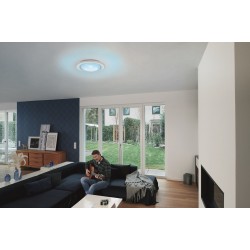 Plafoniera LED inteligenta 32W Ledvance Smart+ WiFi Orbis Rumor 500mm alba dimabila RGB + TW compatibil Amazon Alexa si Google Assistant