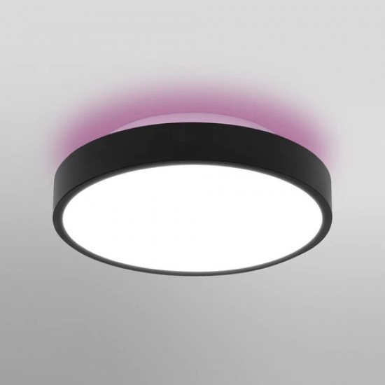 Plafoniera LED inteligenta 28W Ledvance Smart+ WiFi ORBIS BACKLIGHT rotunda 350mm dimabila RGBW compatibil Amazon Alexa si Google Assistant IP20