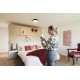 Plafoniera LED inteligenta 28W Ledvance Smart+ WiFi ORBIS BACKLIGHT rotunda 350mm dimabila RGBW compatibil Amazon Alexa si Google Assistant IP20