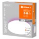 Plafoniera LED inteligenta 28W Ledvance Smart+ WiFi ORBIS BACKLIGHT rotunda 350mm dimabila RGBW compatibil Amazon Alexa si Google Assistant IP20
