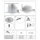 Plafoniera LED 24W cu senzor microunde Surface Circular 400mm LEDVANCE IP44