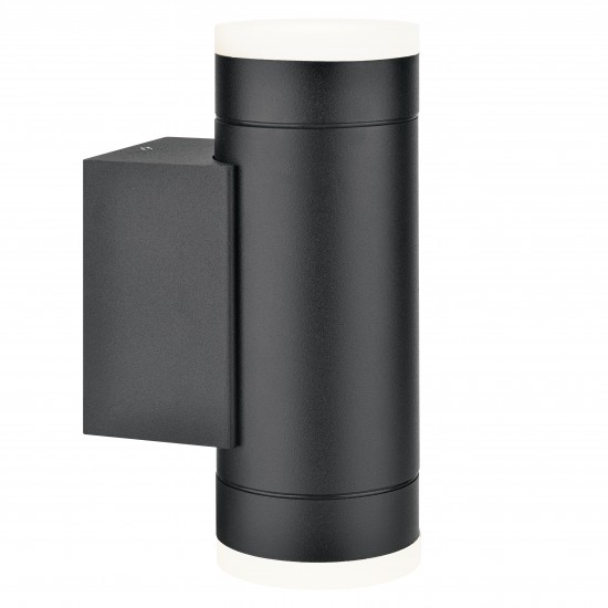 Lampa de perete GU10 Vida iluminare sus/jos antracit IP54