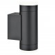 Lampa de perete GU10 Vida iluminare sus/jos antracit IP54