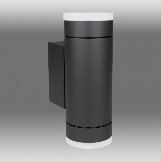 Lampa de perete GU10 Vida iluminare sus/jos antracit IP54
